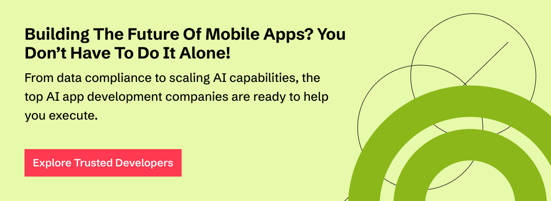 Get to know and partner with top AI app development companies