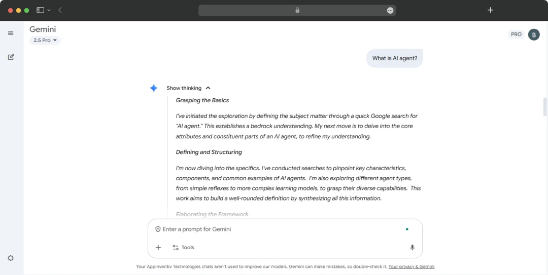 Content Processing in Gemini