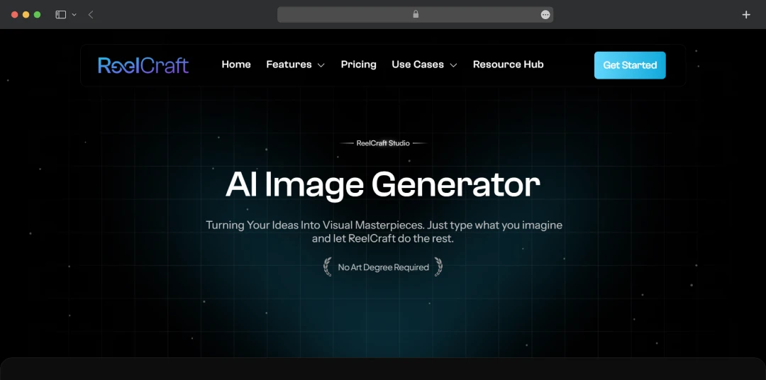 ReelCraft text-to-image generator