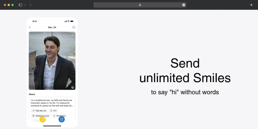 iSunday smiles feature