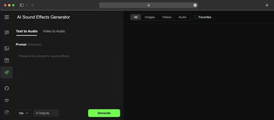 kling AI sound effects generator