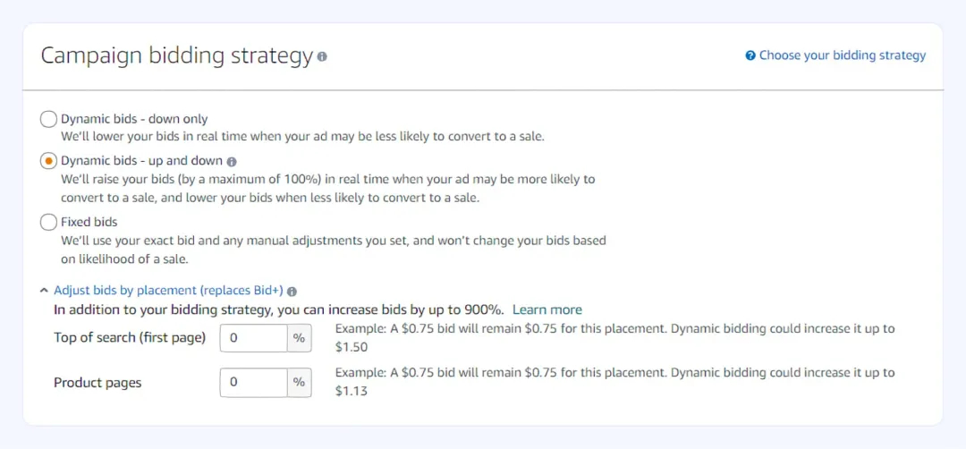 Campaign Bidding Strateg
