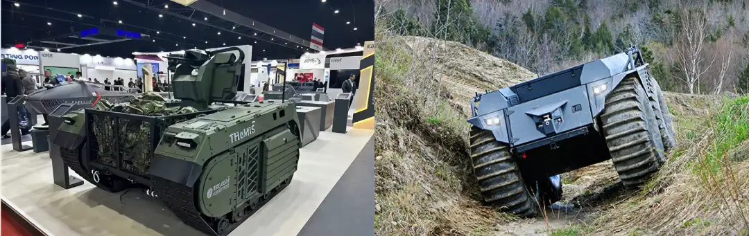 THeMIS Combat-Cargo UGV and Rheinmetall’s Mission Master UGV
