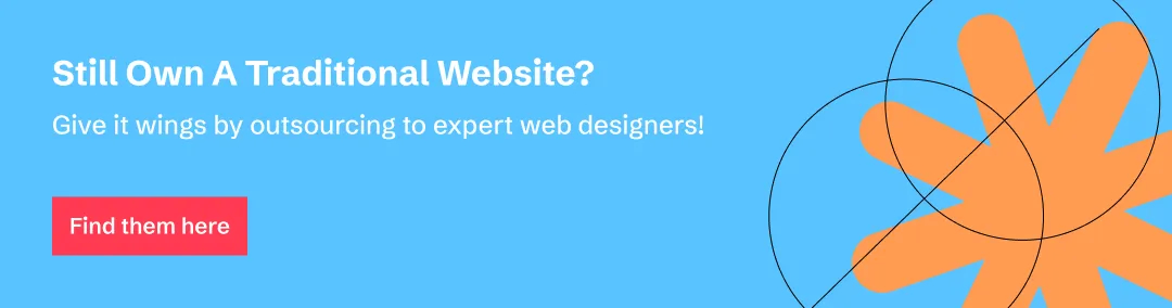 outsource to web design experts to upgrade their website interface