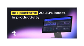 IIoT platform for a manufacturing company: 20-30% boost in productivity Portfolio Image