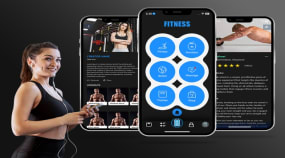 Fitness & Activity Tracking Mobile App Development Portfolio Image