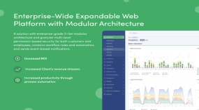 Better Enterprise Management with Expandable Web Platform Portfolio Image