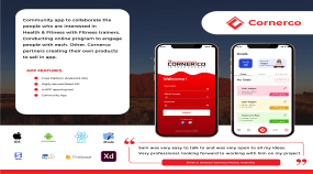 Health and Fitness Marketplace Mobile APP Portfolio Image