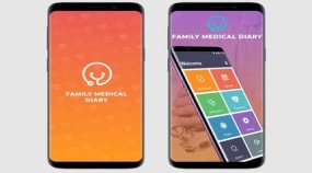 Medical Customer Management App - Mobile Portfolio Image