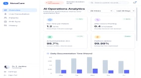 Real-Time EHR Summarization Agent Portfolio Image