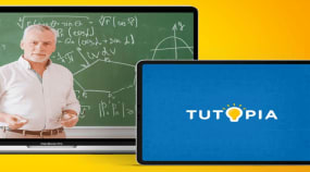Tutopia Learning App: Affordable & Interactive eLearning Platform for Students Portfolio Image