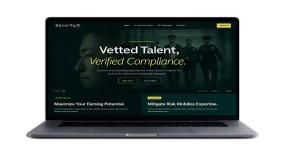 SecurityX – Smart Security Recruitment & Workforce Management Platform Portfolio Image