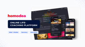Online Life-Coaching Platform Portfolio Image