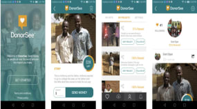 DonorSee Portfolio Image