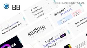 Designing a Futuristic Digital Presence for WeAreEnigma Portfolio Image