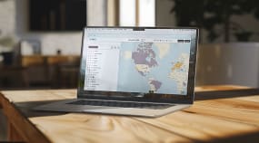 40k | Trip-planning app with a social network Portfolio Image