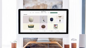 Amber-living | Web app with a furniture and textile catalogue Portfolio Image