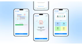 AI-Powered PDF Creation Web App Portfolio Image