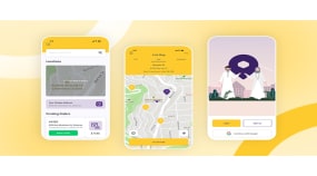 IoT Smart Locker Application Portfolio Image