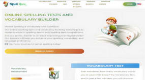 Transforming Language Learning: Spellquiz Vocabulary Builder App Portfolio Image