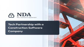 Tech partnership with a construction software comp Portfolio Image