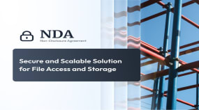 Secure and scalable solution for file access Portfolio Image