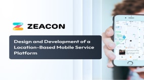 Location-based mobile service development Portfolio Image