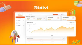 Ridivi Dashboard UX/UI Design Portfolio Image