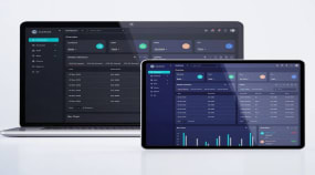 Security firm SaaS platform UX/ UI Design Portfolio Image
