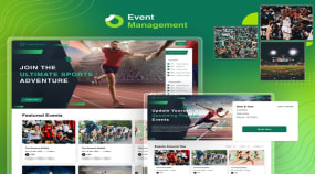 Event Management UX/UI Design Portfolio Image