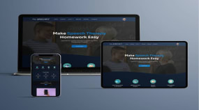 Speech Therapy Website UX UI Design Portfolio Image