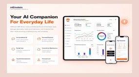 On-Device Personal AI & ML Application for iOS Portfolio Image