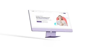 Educational UX/UI Design platform Portfolio Image