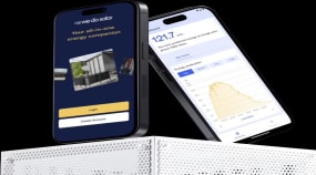 WeDoSolar - Real-Time IoT Solar Monitor Portfolio Image