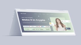 Crypto Platform UX/UI Design Portfolio Image