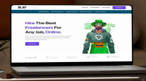 Freelancing Platform UX UI Design Portfolio Image