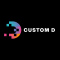 Custom-D logo