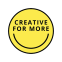 Creative For More logo