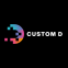 Custom-D logo