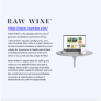 RAW WINE