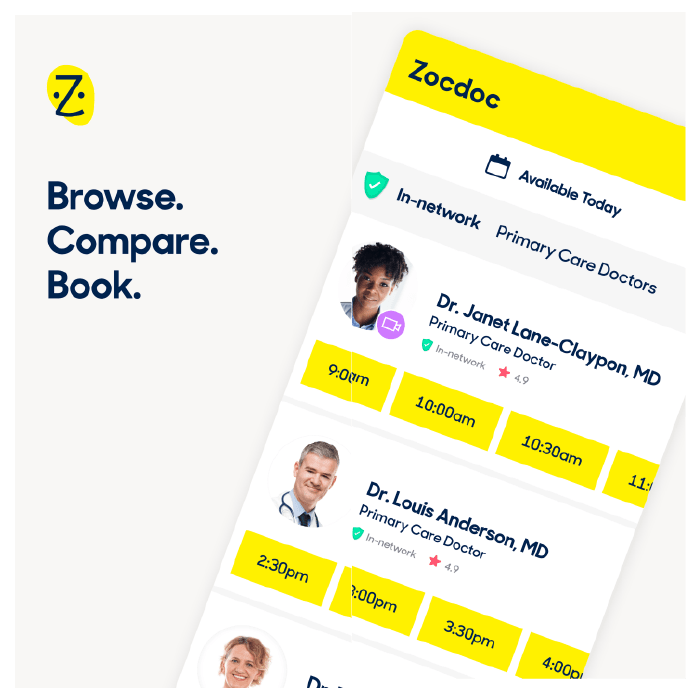 cost to develop doctor appointment app like zocdoc
