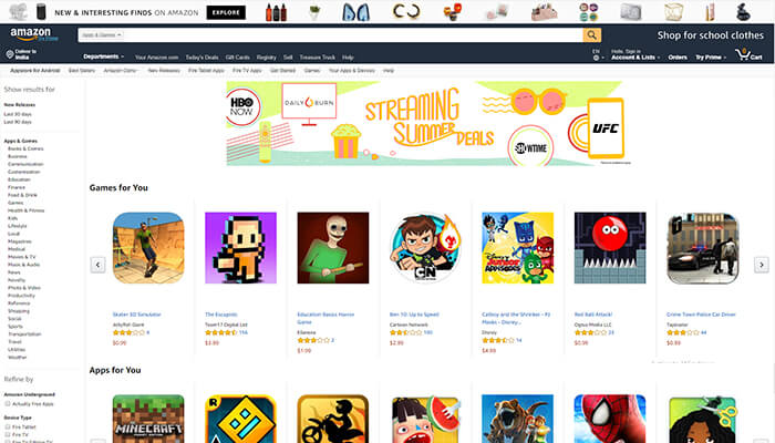 amazon app store