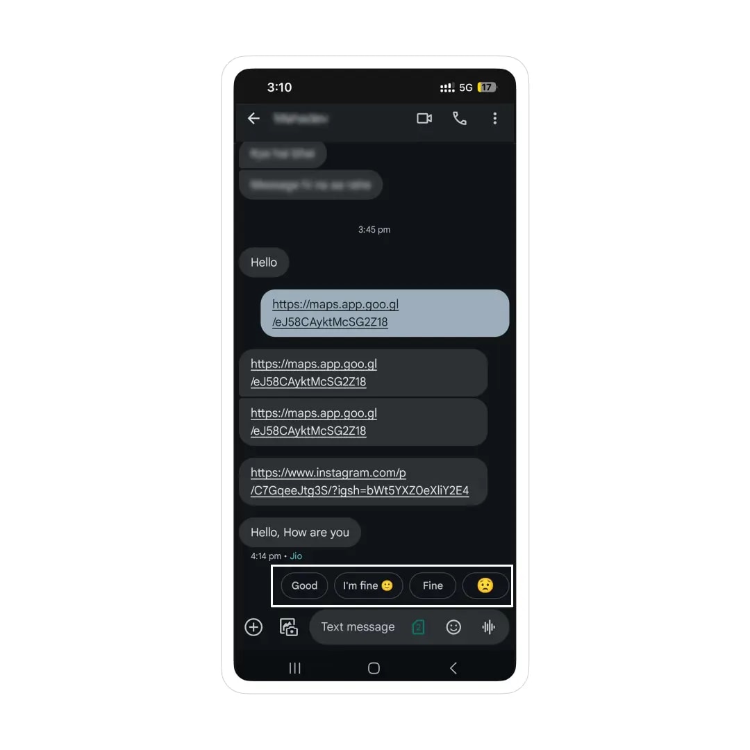 google vs samsung messages