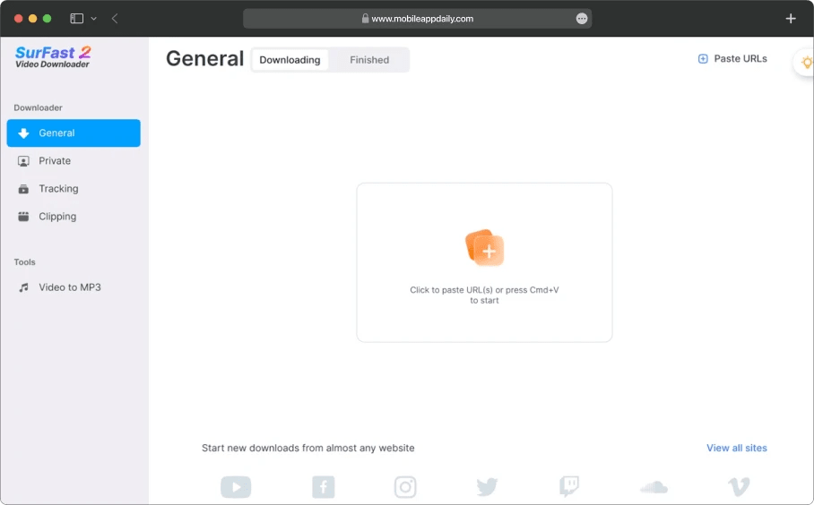 install SurFast Video Downloader