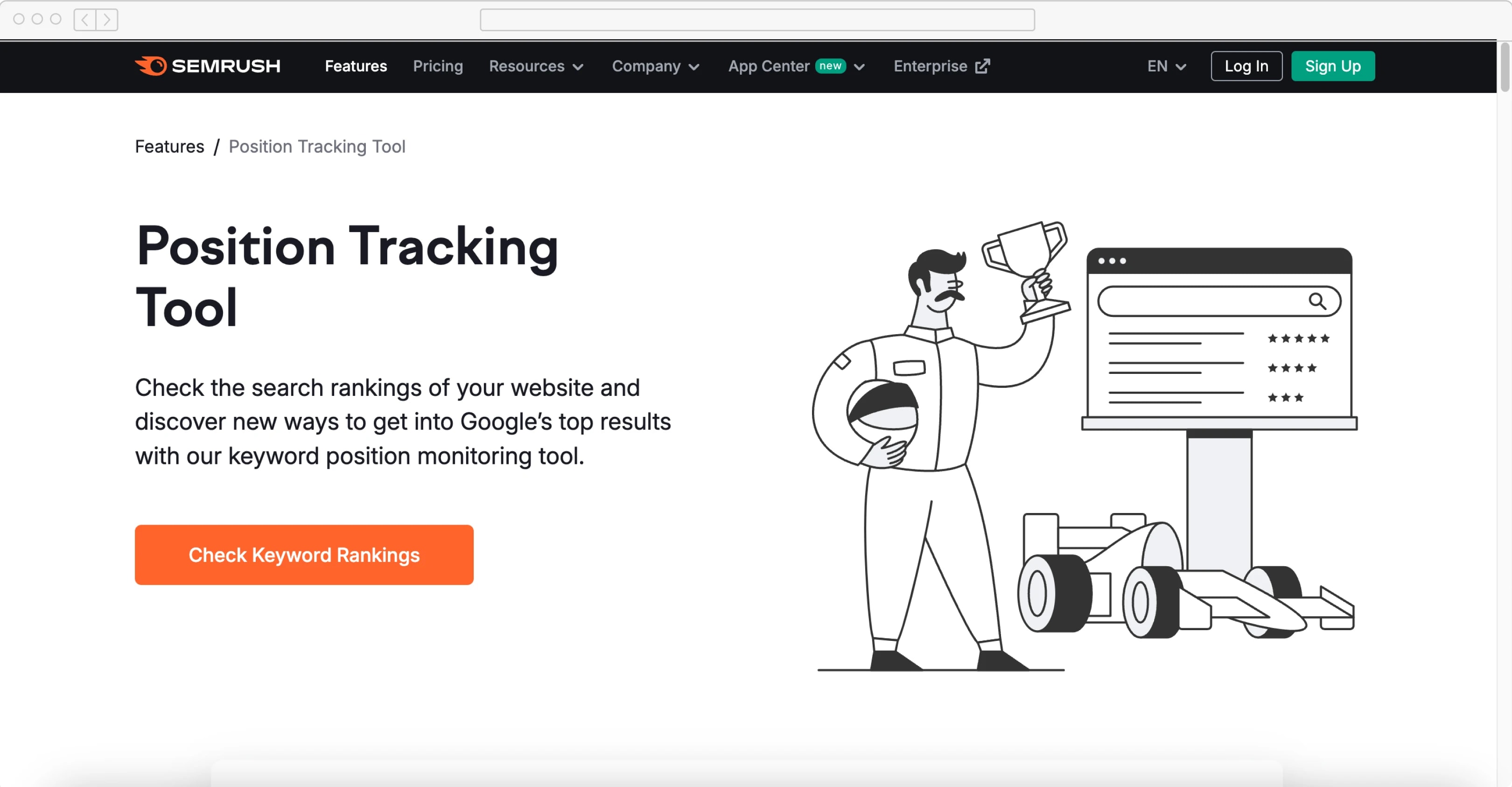 Semrush Position Tracking