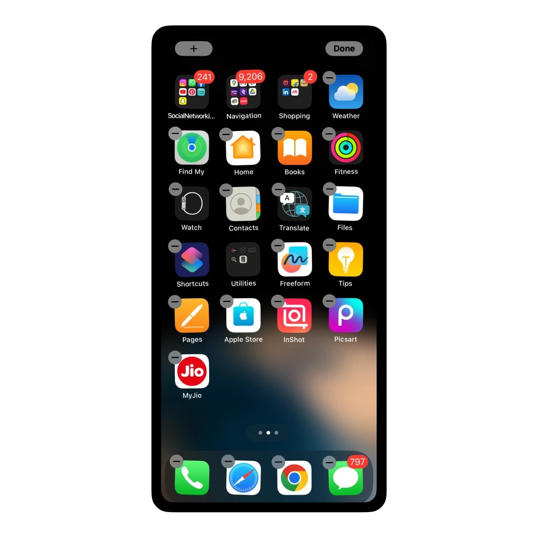 Home Screen