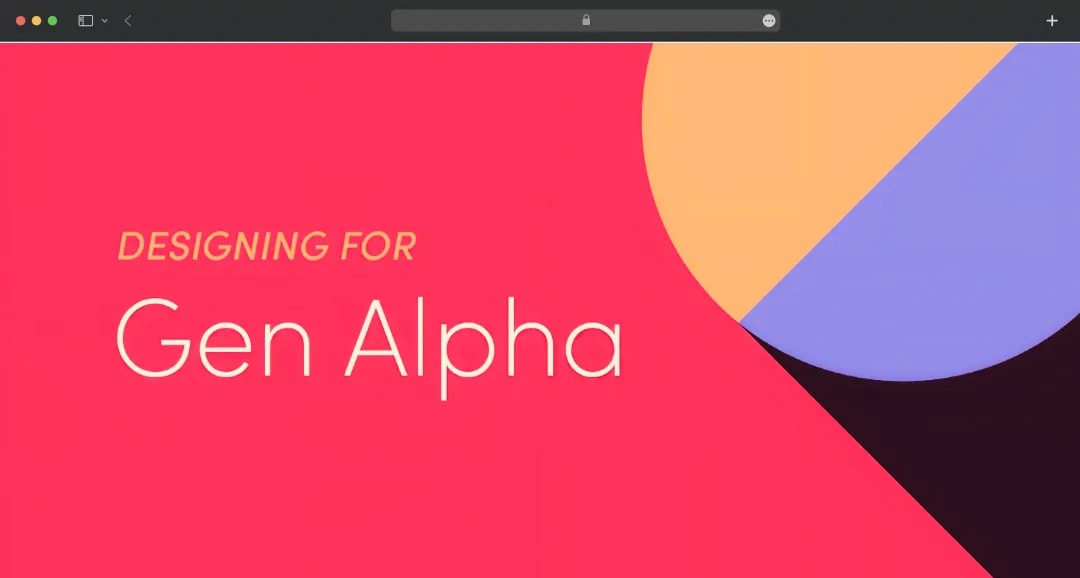 How  to build for Gen Alpha