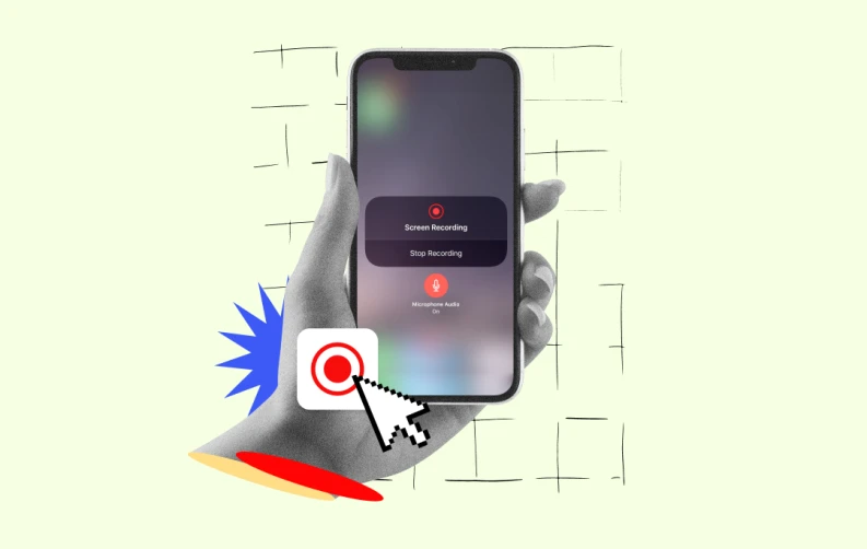 record screen on iphone
