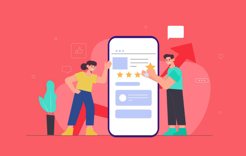 User rating on app store