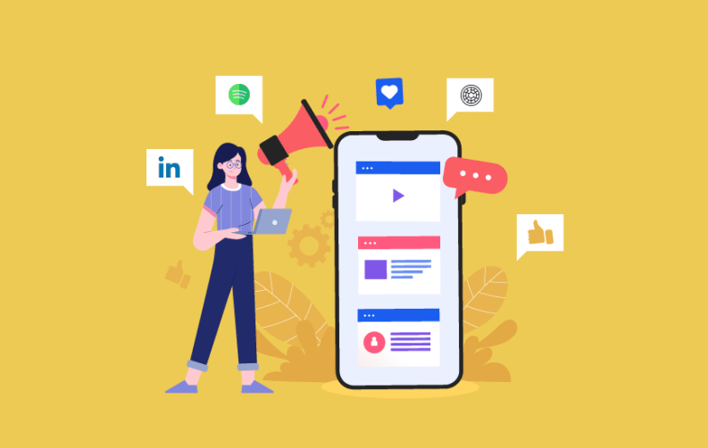 How do LinkedIn, VSCO, and Spotify Promote Their Apps?